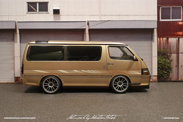 Aoshima Toyota Hiace Wagon H100 Sebastian Motsch