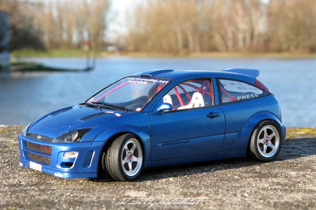 Ford Focus RS Mk1 Scale Model by Sebastian Motsch