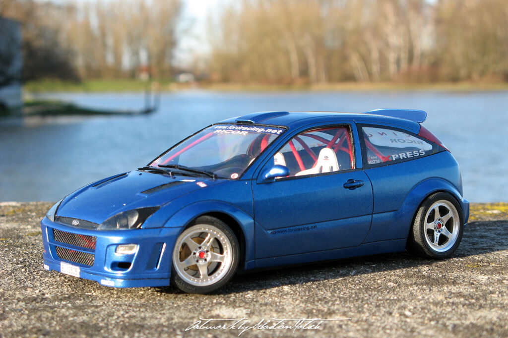 Ford Focus RS Mk1 Scale Model by Sebastian Motsch