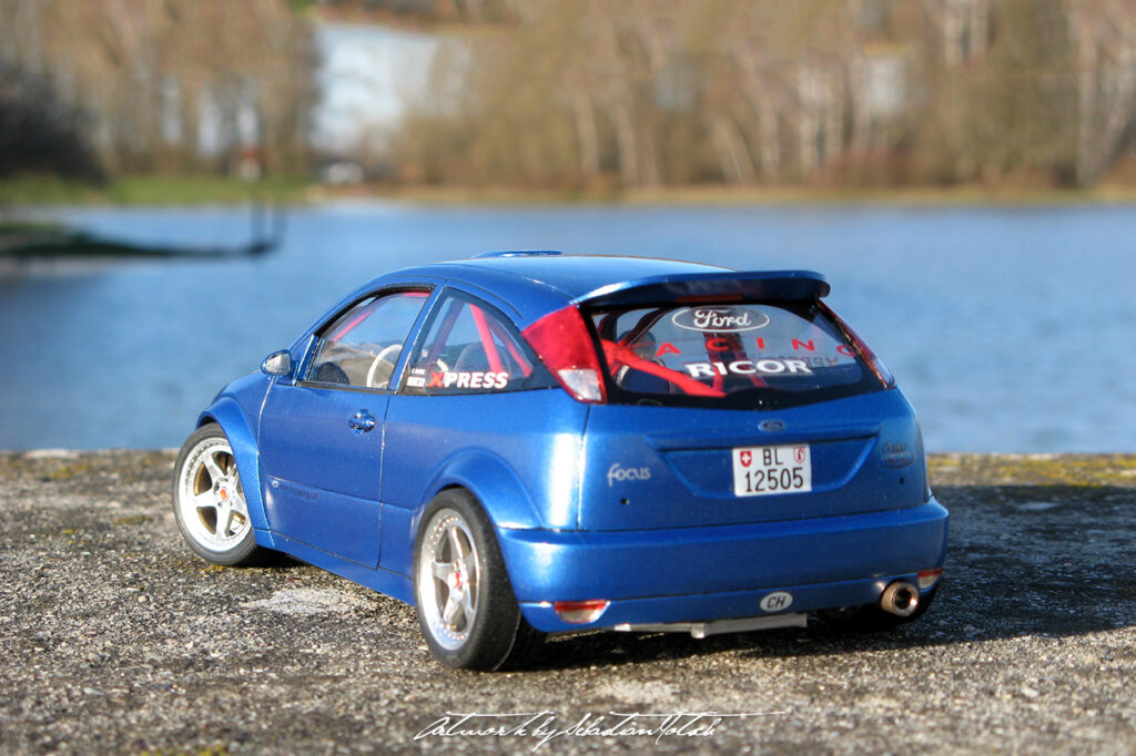 Ford Focus RS Mk1 Scale Model by Sebastian Motsch