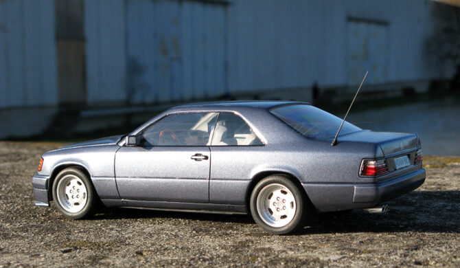 Mercedes-Benz C124 300CE AMG Scale Model by Sebastian Motsch