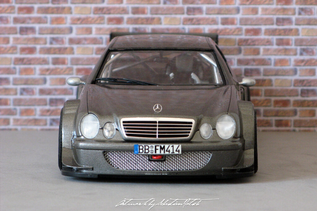 Mercedes-Benz CLK DTM Street Scale Model by Sebastian Motsch