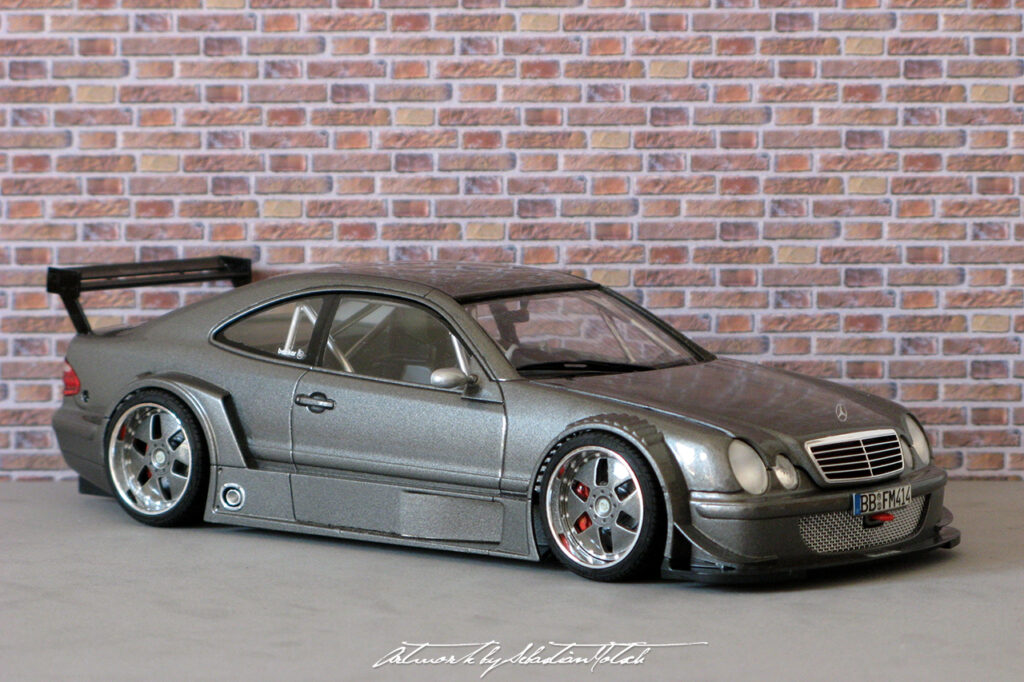 Mercedes-Benz CLK DTM Street Scale Model by Sebastian Motsch