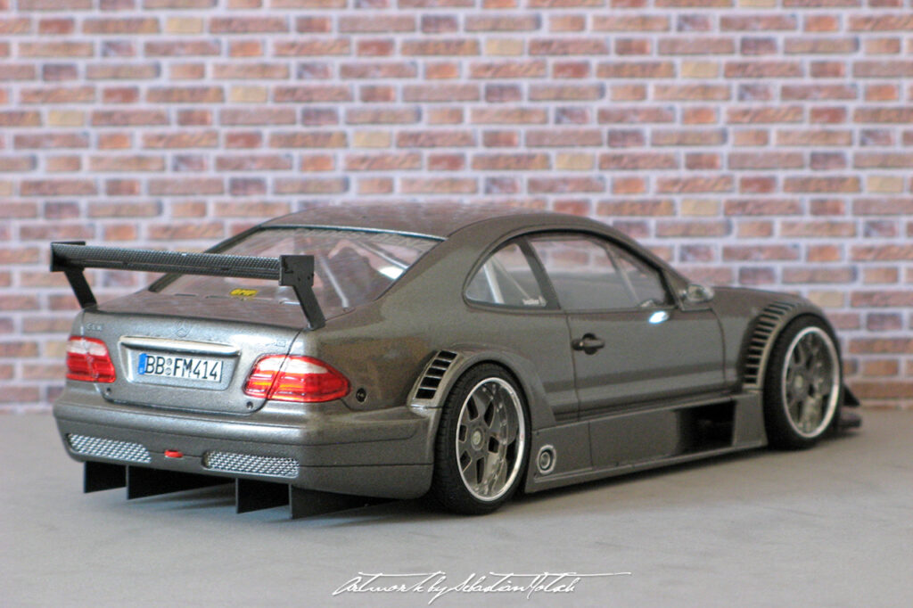 Mercedes-Benz CLK DTM Street Scale Model by Sebastian Motsch