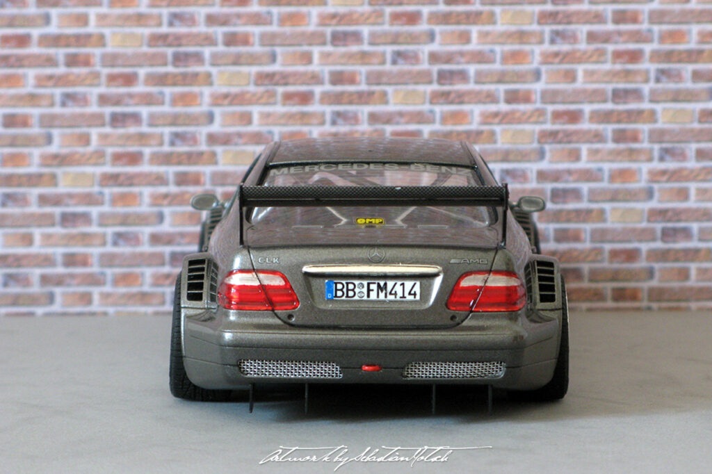 Mercedes-Benz CLK DTM Street Scale Model by Sebastian Motsch