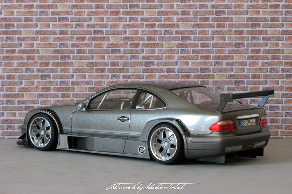 Mercedes-Benz CLK DTM Street Scale Model by Sebastian Motsch