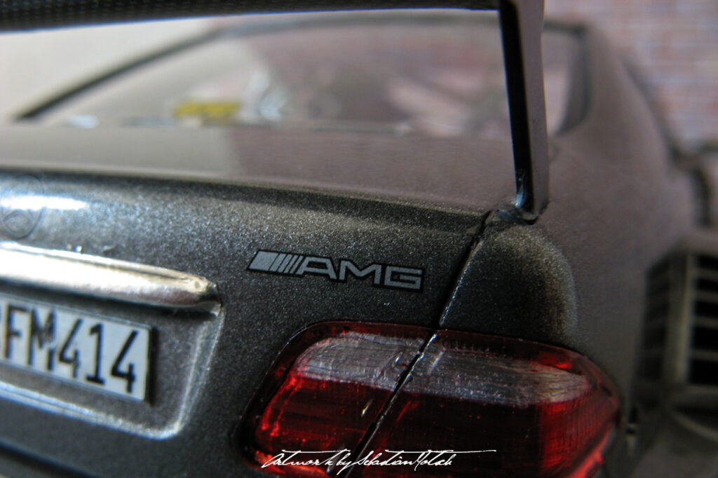 Mercedes-Benz CLK DTM Street Scale Model by Sebastian Motsch