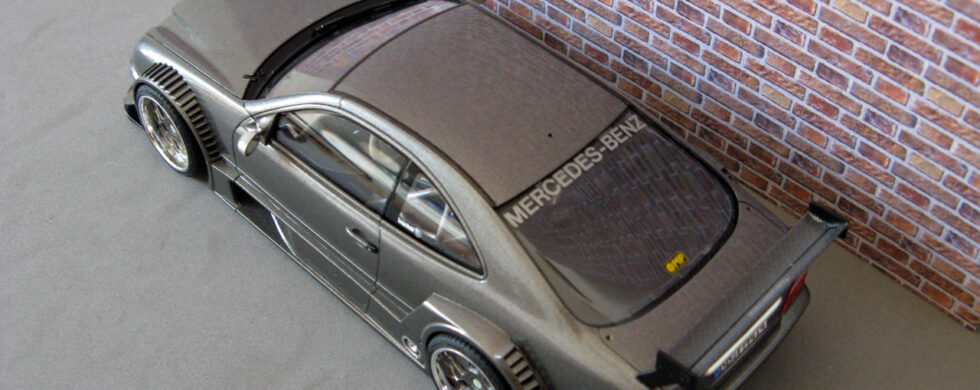 Mercedes-Benz CLK DTM Street Scale Model by Sebastian Motsch