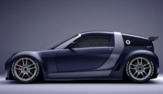 Smart Roadster Coupe Racecar Photoshop by Sebastian Motsch