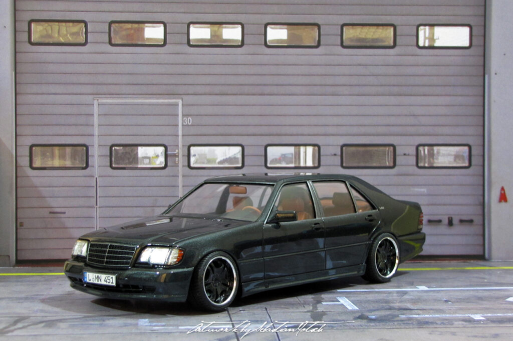 Mercedes-Benz C140 S600 AMG Scale Model by Sebastian Motsch