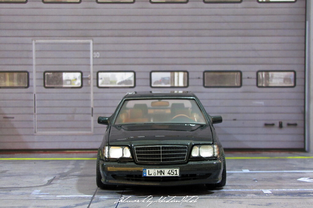 Mercedes-Benz C140 S600 AMG Scale Model by Sebastian Motsch