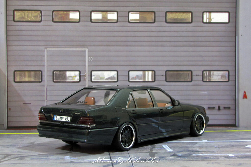 Mercedes-Benz C140 S600 AMG Scale Model by Sebastian Motsch