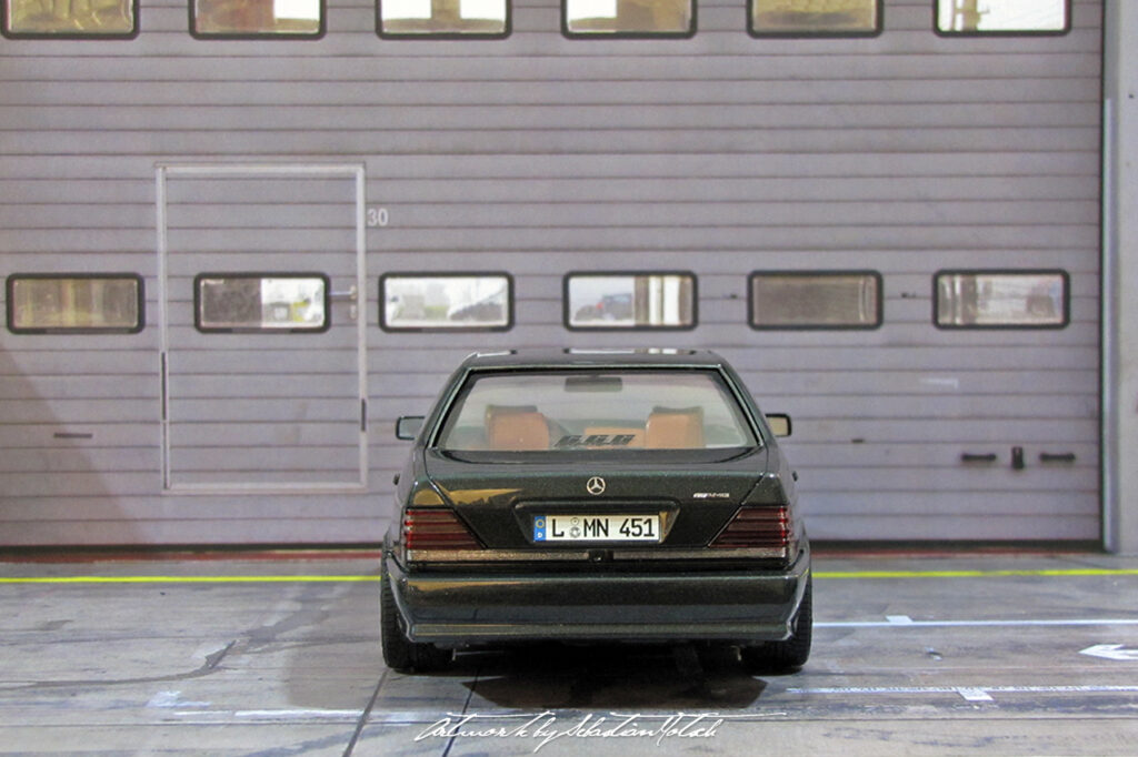 Mercedes-Benz C140 S600 AMG Scale Model by Sebastian Motsch