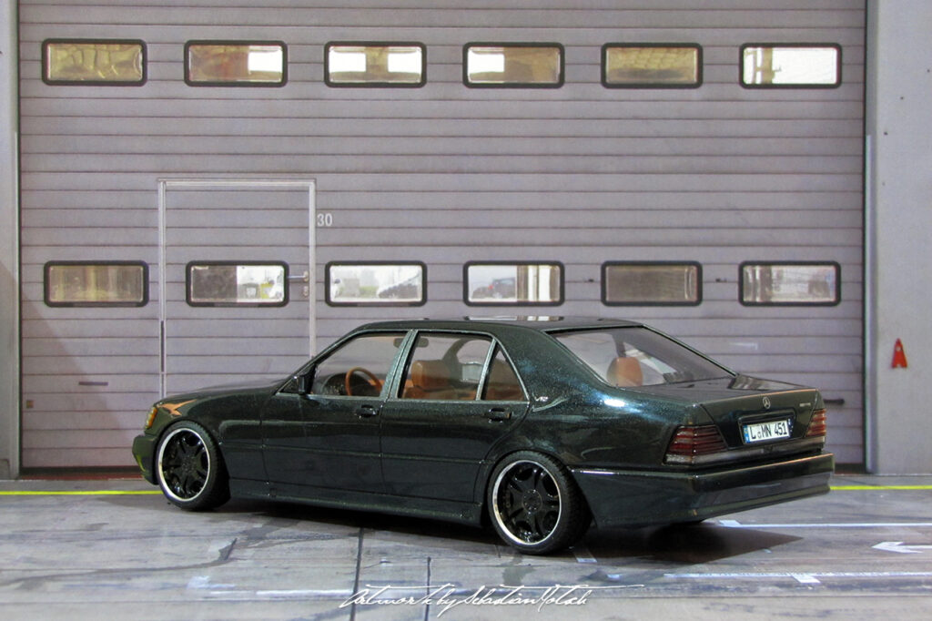 Mercedes-Benz C140 S600 AMG Scale Model by Sebastian Motsch