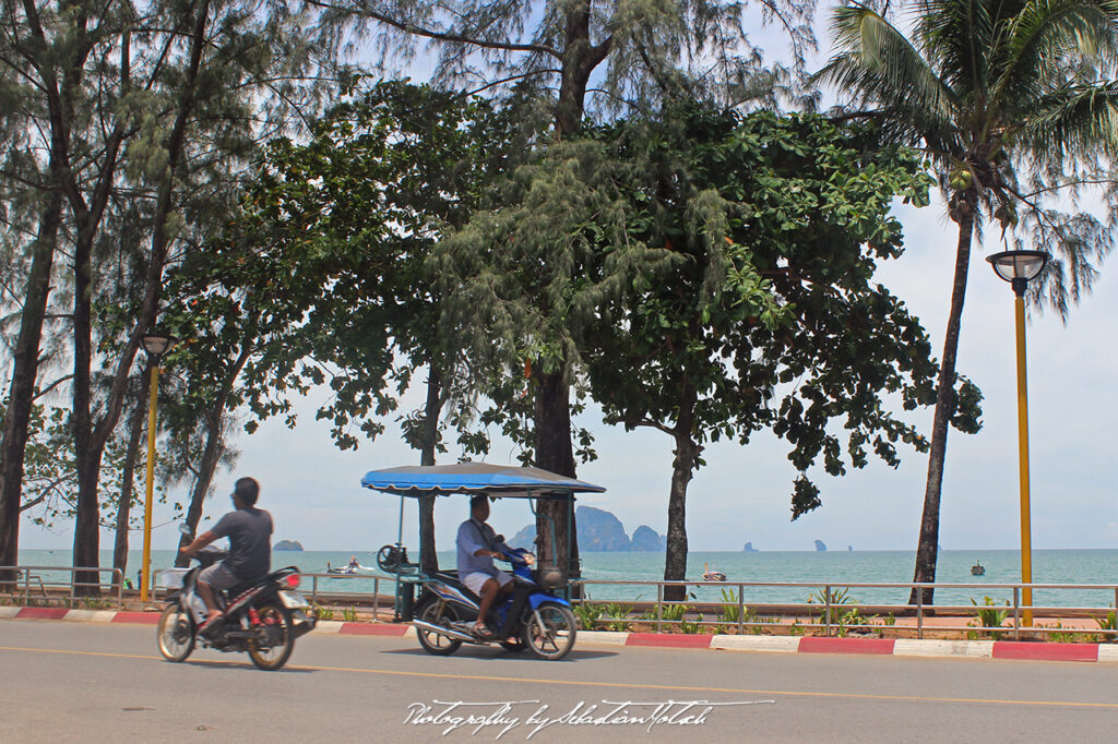 Scooter and Tuk-tuk Ao Nang Drive-by Snapshots by Sebastian Motsch