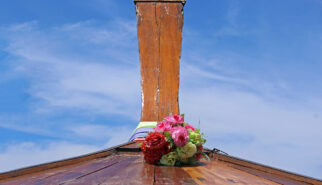 Thailand Longtail Boat Stern Photo by Sebastian Motsch