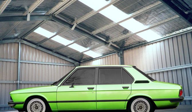 BMW E12 525i | photoshop chop by Sebastian Motsch (2008)