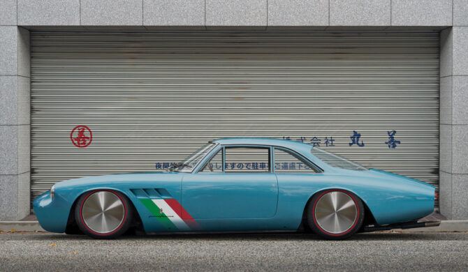 Ferrari 500 Superfast Bonneville LSR parked in Japan Tokyo by Sebastian Motsch