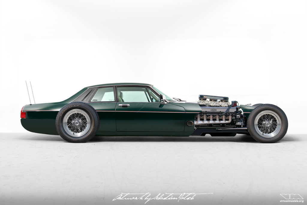 Jaguar hot rod