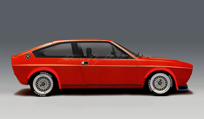 Alfa Romeo Alfasud Sprint Widebody Photoshop by Sebastian Motsch