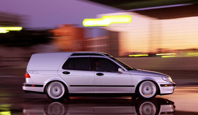 SAAB 9-5 SuperWagon Photoshop by Sebastian Motsch