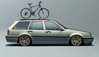 Volvo 460 Wagon Photoshop by Sebastian Motsch