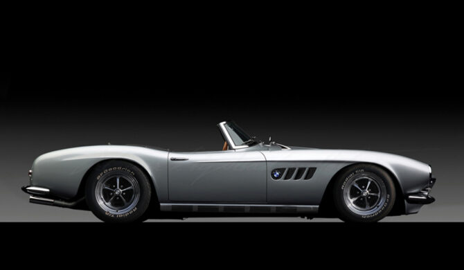 BMW 507 Roadster Muscle Car Photoshop by Sebastian Motsch