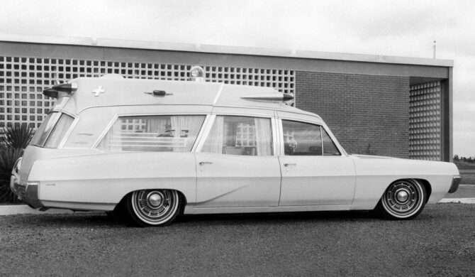 Pontiac Superior High Headroom Ambulance Photoshop Chop by Sebastian Motsch