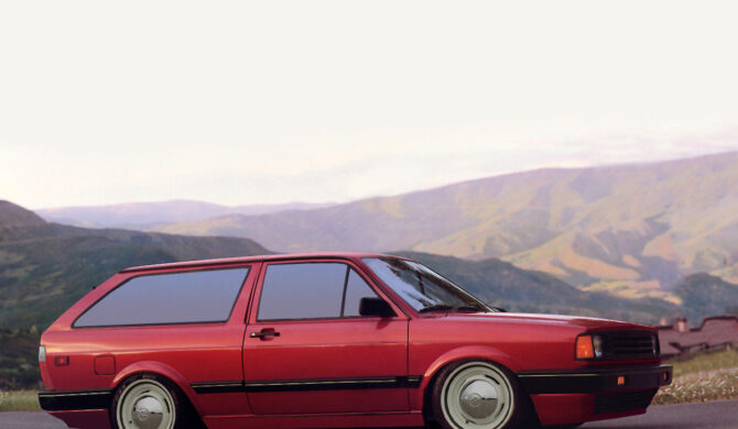 Volkswagen Fox Wagon USDM Photoshop by Sebastian Motsch