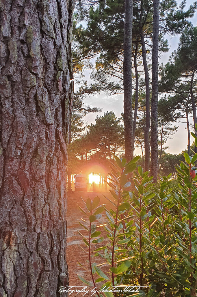 Sunset at Cap Homy Camping Municipal France by Sebastian Motsch