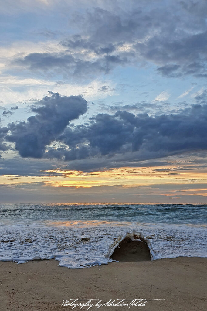 Sunset at Cap Homy Plage France by Sebastian Motsch