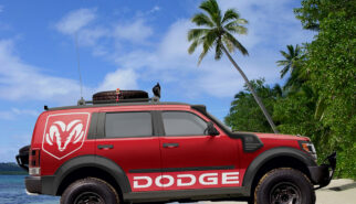 Dodge Nitro 4x4 Suspension Lift Panel Van Photoshop by Sebastian Motsch