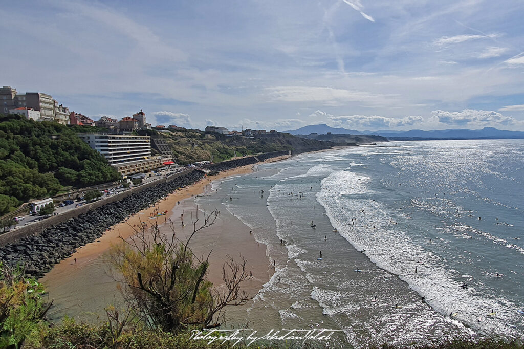 Plage du Sud Biarritz France by Sebastian Motsch