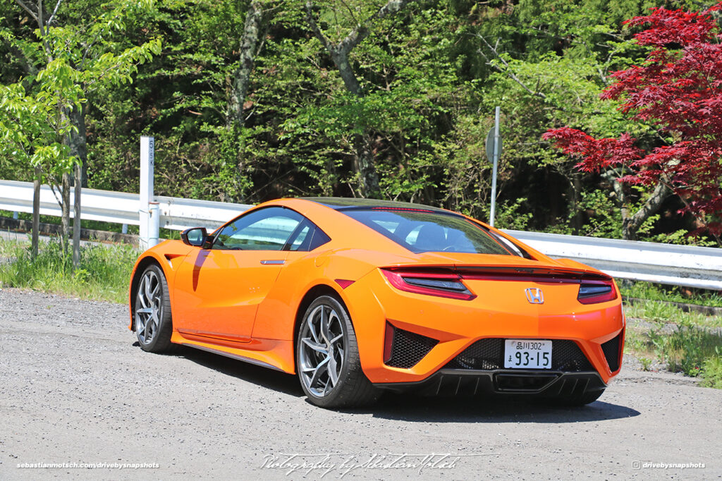 Honda NS-X at Mount Hakone Turnpike Japan by Sebastian Motsch