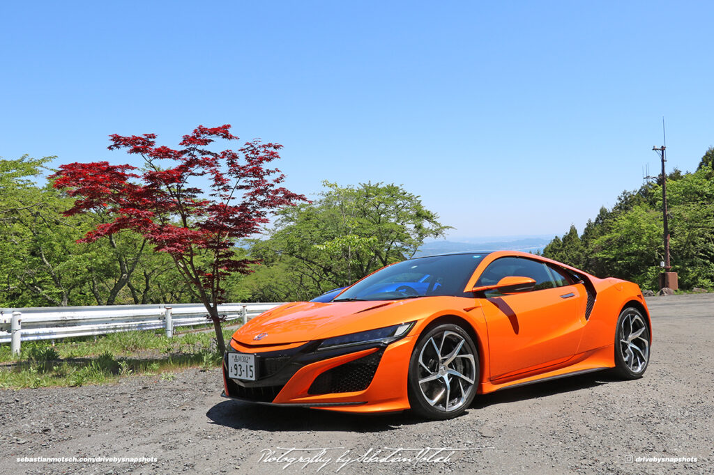 Honda NS-X at Mount Hakone Turnpike Japan by Sebastian Motsch