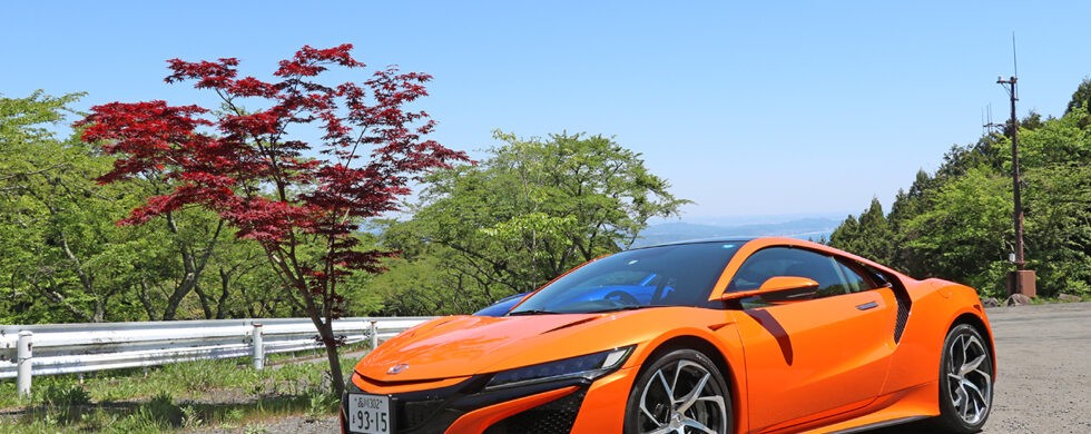 Honda NS-X at Mount Hakone Turnpike Japan by Sebastian Motsch