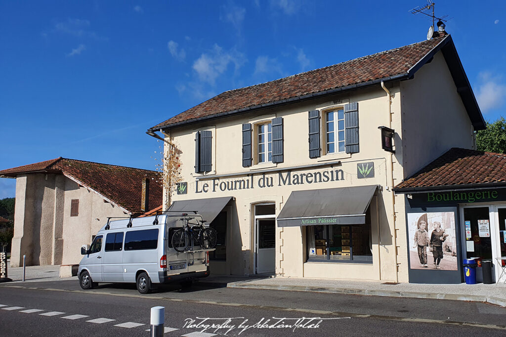 Mercedes-Benz Sprinter at a Boulangerie in France by Sebastian Motsch