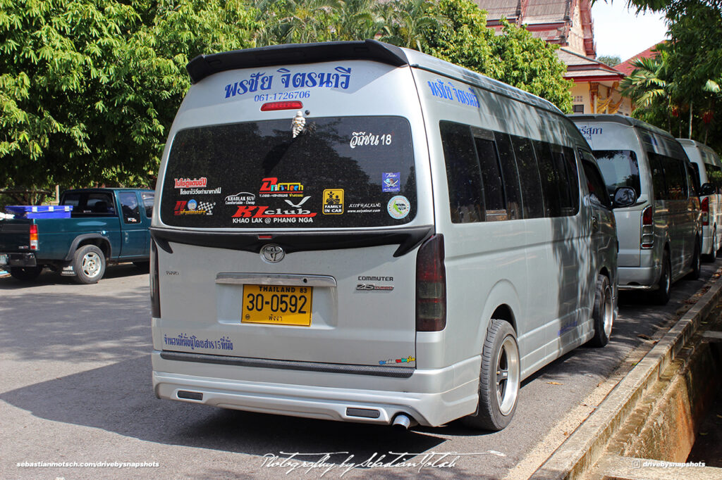 Toyota Hiace H200 Khao Lak Rear Drive-by Snapshots by Sebastian Motsch