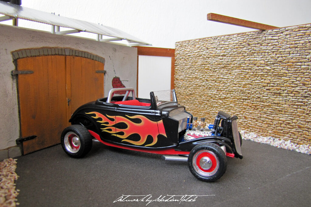 1934 Ford Hot Rod Scale Model by Sebastian Motsch