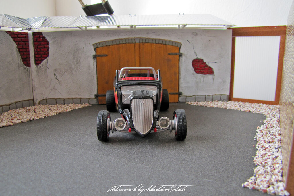 1934 Ford Hot Rod Scale Model by Sebastian Motsch