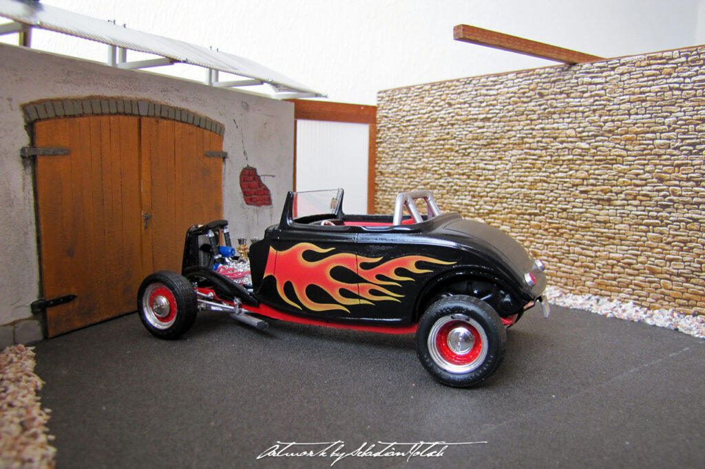 1934 Ford Hot Rod Scale Model by Sebastian Motsch