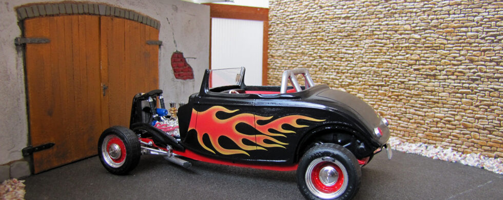 1934 Ford Hot Rod Scale Model by Sebastian Motsch