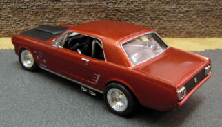 1966 Ford Mustang Hardtop Coupe Scale Model by Sebastian Motsch