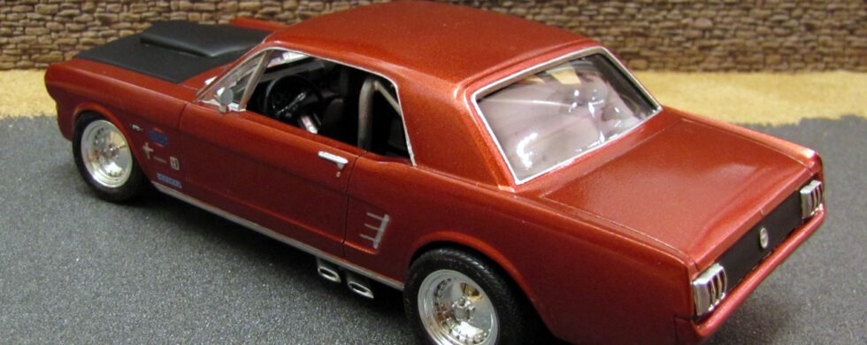 1966 Ford Mustang Hardtop Coupe Scale Model by Sebastian Motsch