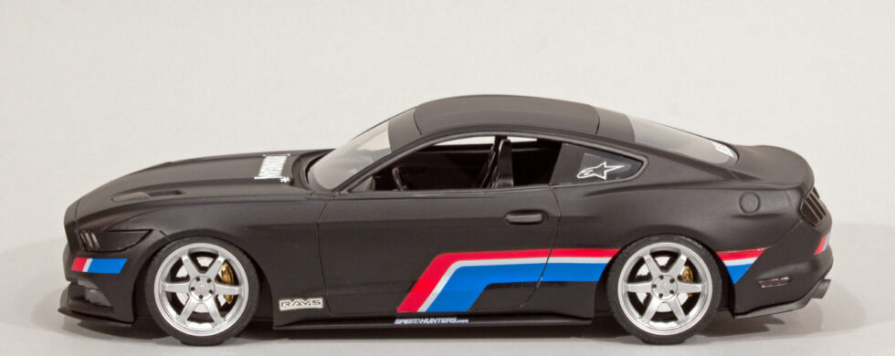 2015 Ford Mustang GT TE37 Scale Model by Sebastian Motsch