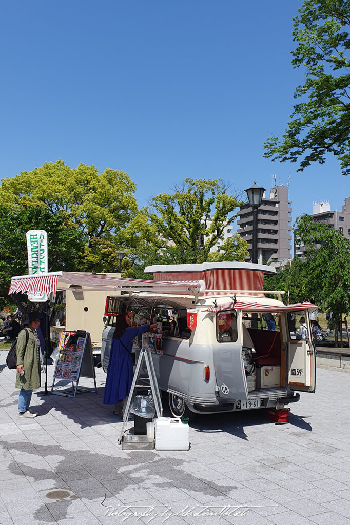 Commer van near Tokyo Skytree Japan Drive-by Snapshots by Sebastian Motsch