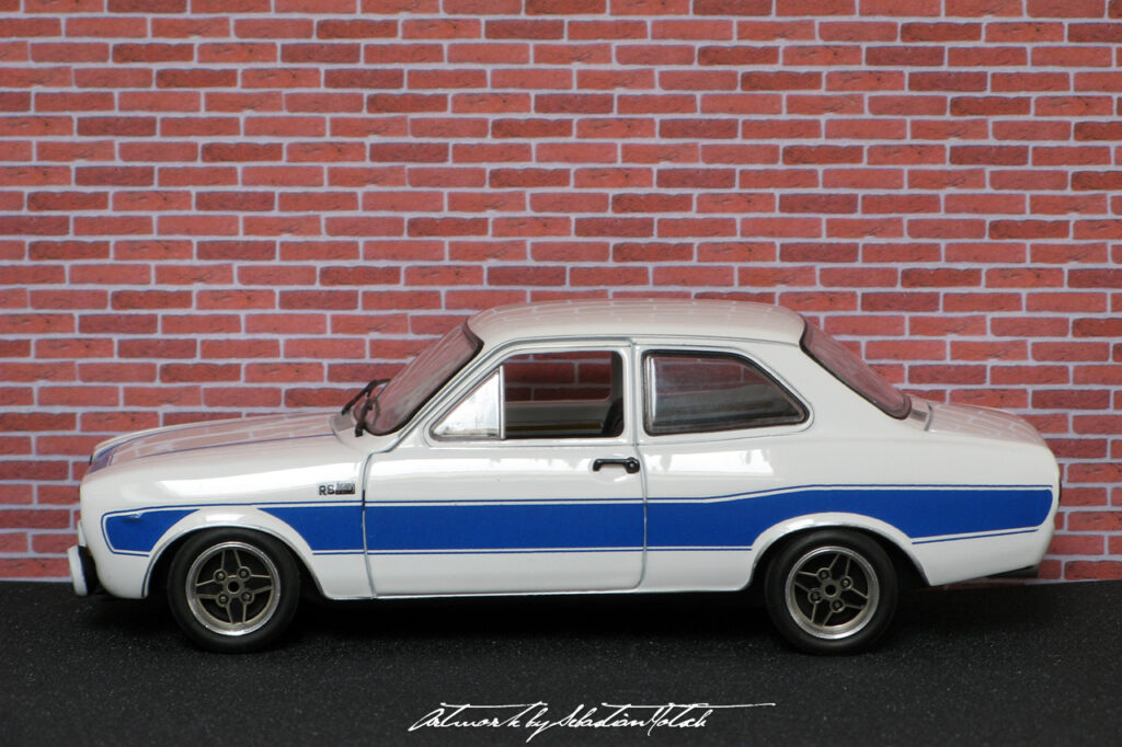 Ford Escort Mk1 RS2000 Scale Model by Sebastian Motsch