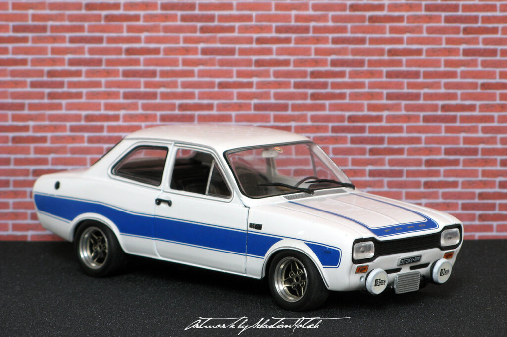 Ford Escort Mk1 RS2000 Scale Model by Sebastian Motsch