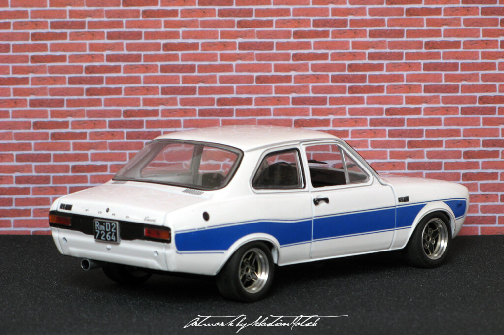 Ford Escort Mk1 RS2000 Scale Model by Sebastian Motsch