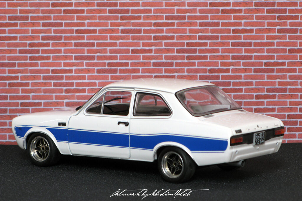 Ford Escort Mk1 RS2000 Scale Model by Sebastian Motsch